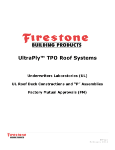 UltraPly™ TPO Roof Systems - Firestone Building Products