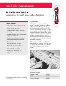 FSB Bags - FlameSafe