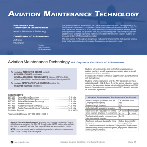 Aviation Maintenance Technology