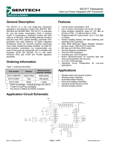 General Description Ordering Information Features Applications