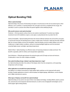 Optical Bonding FAQ