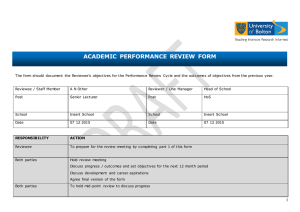 Sample Completed Form - University of Bolton