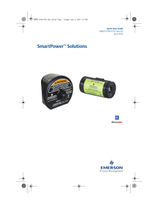 SmartPower™ Solutions - Emerson Process Management