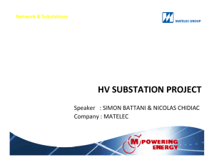 hv substation project