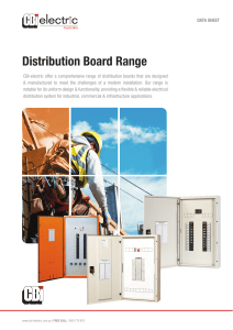 Distribution Board Range - CBI Electric: Australia