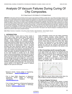 Analysis Of Vacuum Failures During Curing Of Cfrp Composites.