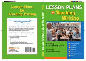 lesson plans - National Council of Teachers of English
