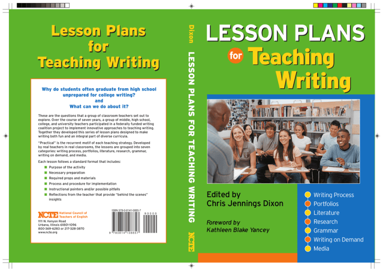 lesson plans National Council of Teachers of English