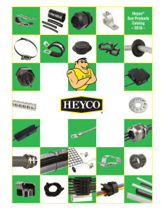 Heyco`s SunProducts Catalog