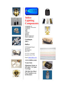 Inlico Lighting Components