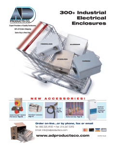 AD Products Mail Order catalog