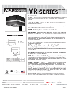 WLS-VR-Series-1 - WLS Lighting Systems
