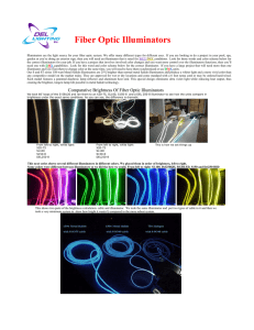 Fiber Optic Illuminators