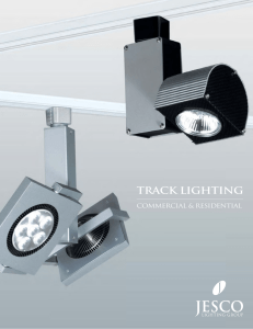 track lighting - Jesco Lighting