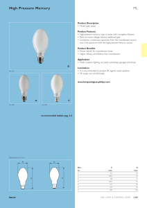 High Pressure Mercury ML