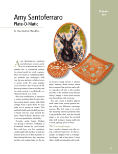 Amy Santoferraro - Ceramic Art Daily