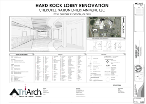 Hard Rock Lobby Renovation Drawings