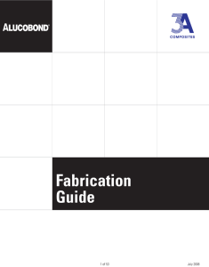 Alucobond® Fabrication Manual