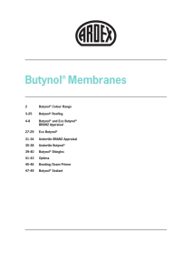 Butynol® Membranes