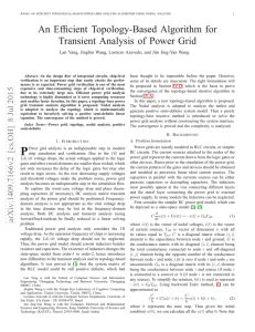 An Efficient Topology-Based Algorithm for Transient