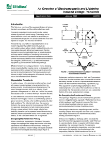 An Overview of Electromagnetic and Lightning Induced