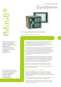 Mini8® 8 Loop Plastics Data Sheet (HA028519 Iss 5)