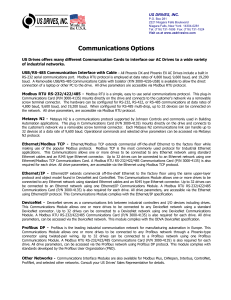 Communications Options