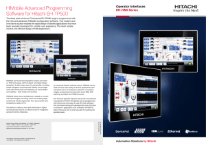 HiMobile Advanced Programming Software for Hitachi