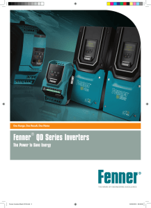 Fenner® QD Series Inverters