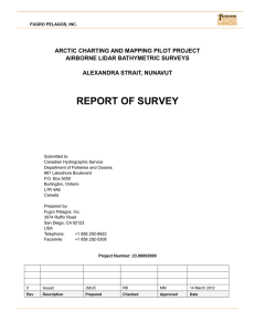 report of survey - International Hydrographic Organization