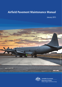 Airfield Pavement Maintenance Manual