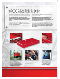 For as long as tool boxes have been painted red, Snap