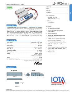 ILB-1826 Spec Sheet