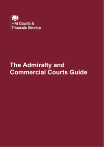Admiralty and Commercial Courts Guide