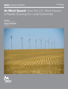 At Wind Speed: How the US Wind Industry is Rapidly