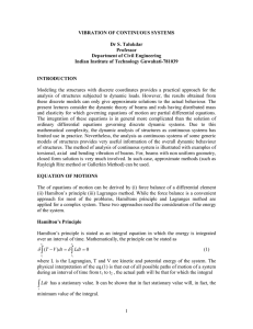 Vibration of Continuous Systems