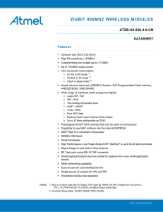 ATZB-X0-256-4-0-CN Datasheet