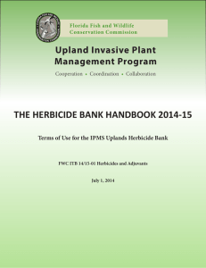 Herbicide Bank - BugwoodCloud Content Delivery