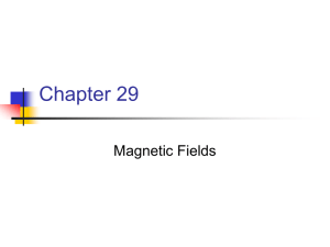 Magnetic fields lecture notes