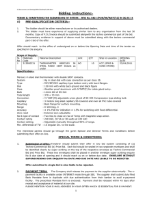 Bidding Instructions - Hindustan Copper Limited