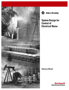 GMC-RM001A-EN-P System Design for Control of Electrical Noise