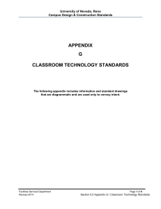 appendix g classroom technology standards