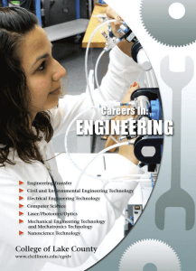 Careers in Engineering - College of Lake County