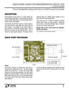 quick start guide for demonstration circuit 1075 description quick