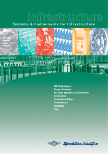 Brochure Infrastructure - Microelettrica Scientifica