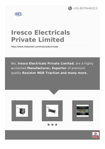 Iresco Electricals Private Limited