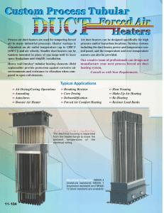 Duct Heaters  - Tempco Electric Heater Corporation