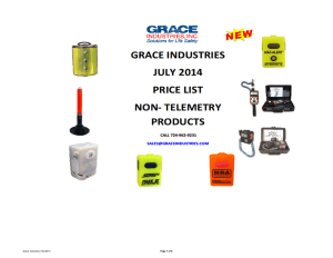 Grace Industries 7/22/2014 Page 1 of 8