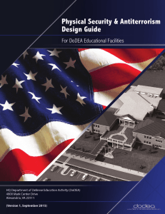 Physical Security and Antiterrorism Design Guide