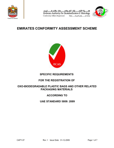 emirates conformity assessment scheme